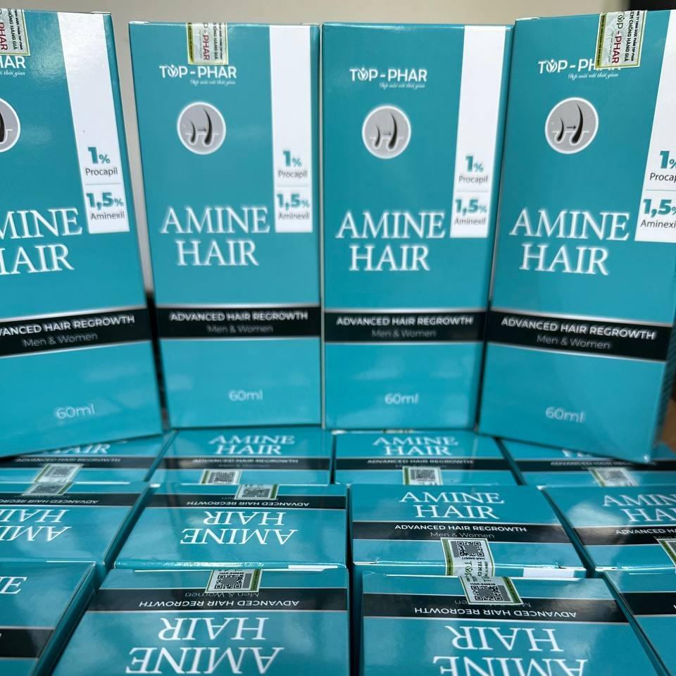Thuốc xịt mọc tóc Amine Hair - Aminexil 1.5% (Nam và Nữ) - Ảnh 6