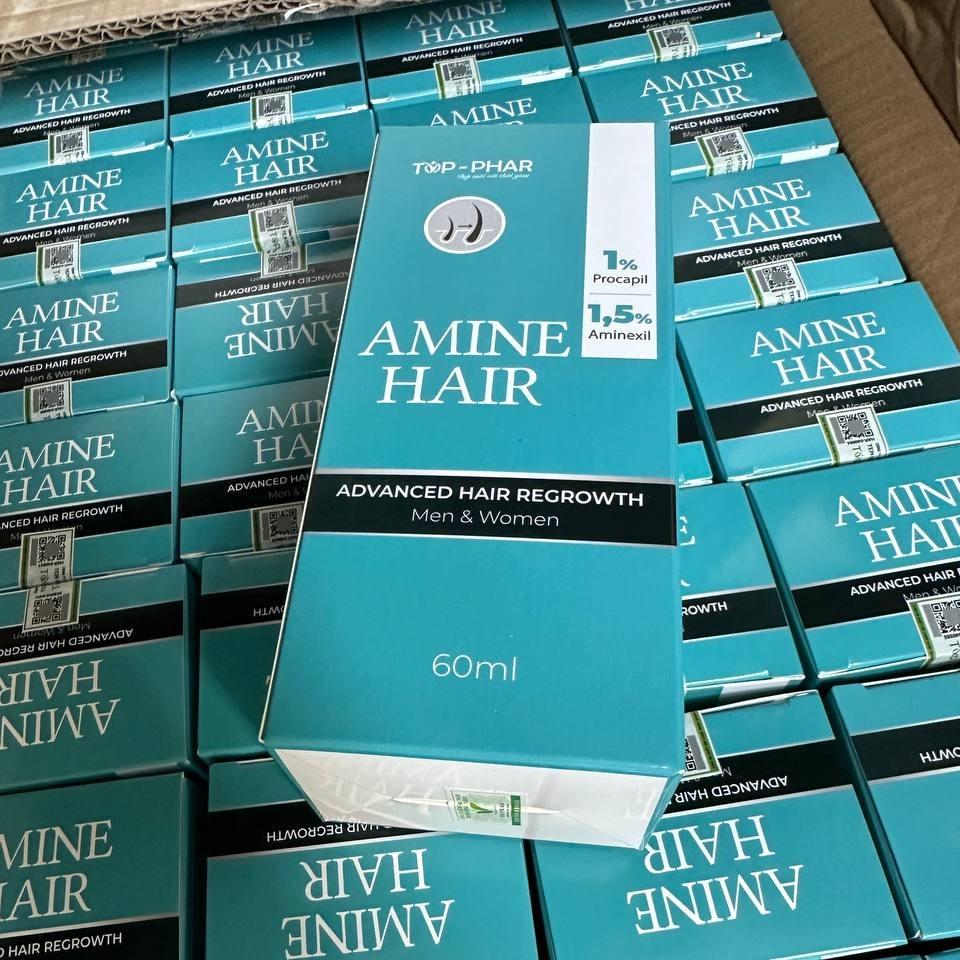 Thuốc xịt mọc tóc Amine Hair - Aminexil 1.5% (Nam và Nữ) - Ảnh 5