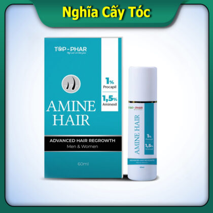 Thuốc xịt mọc tóc Amine Hair - Aminexil 1.5% (Nam và Nữ)