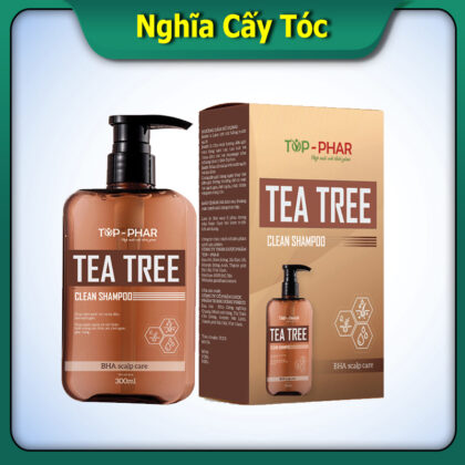Dầu gội Tràm trà cho da dầu Tea Tree Clean Shampoo 300ml